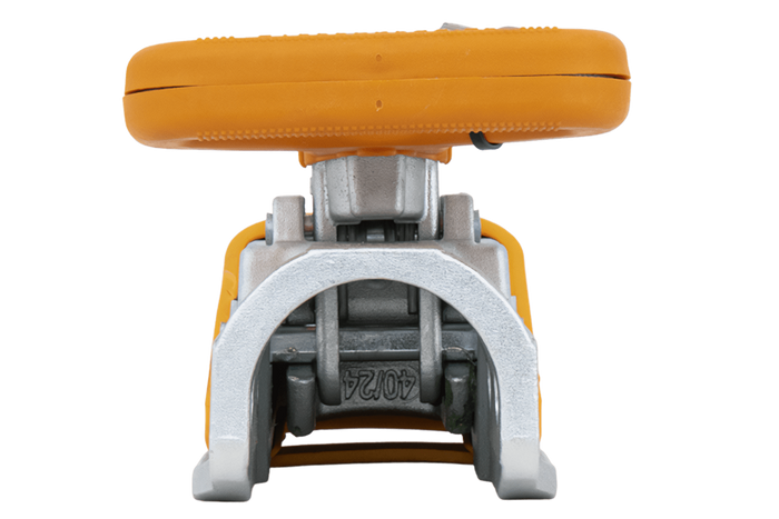 Gancio a sfera STEELPRESS BC-3500E-00-02+SD per rimorchio da 3500 kg con barra di traino in ghisa da 60,5 mm