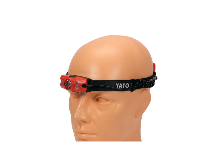 Faro anteriore a LED YATO YT-08596, luce di segnalazione posteriore, 500 lm 