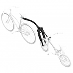 Trail Angel - Gancio di traino per bici per bambini - Nero