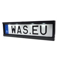 Cornice portatarga con illuminazione a LED WAŚ W253 2100 12/24V, cavo da 2 m