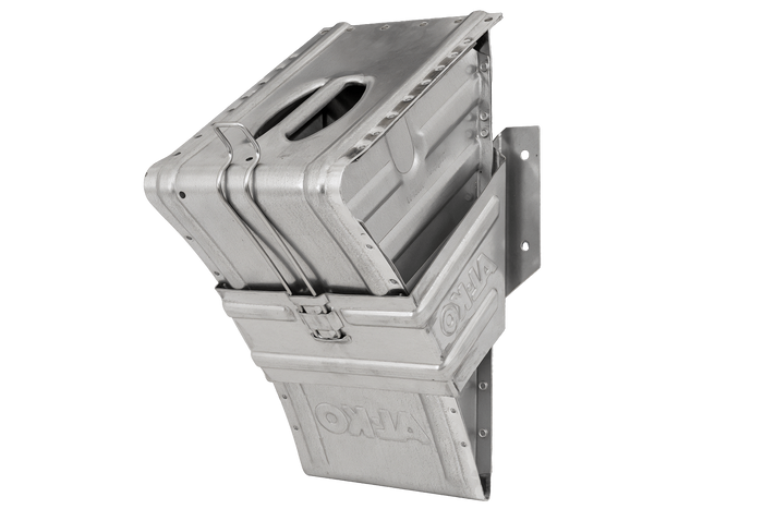 Cuneo per ruote con staffa di montaggio AL-KO UK53 h:247mm