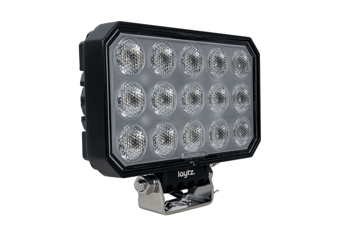 Lampada da lavoro a LED con riflettore LAYTZ LY7303, 60 LED, 6000 lm, rettangolare