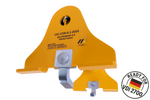 Cuneo di bloccaggio universale giallo PRAMAR Radstopper VDI 2700 per carro attrezzi