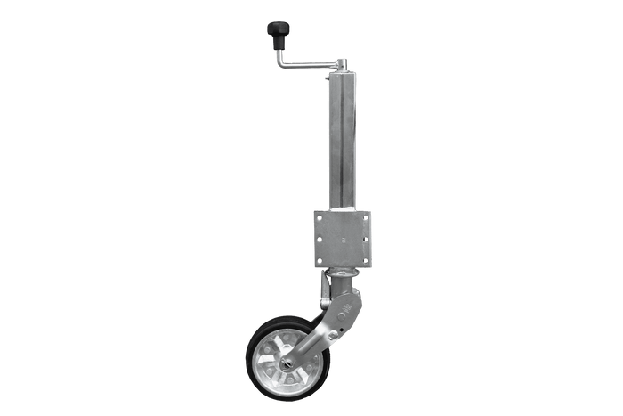 Ruota di supporto automatica UNITRAILER con maniglia 400 kg 60 mm 470-785 mm