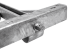 Stabilizzatore angolare estensibile KNOTT 6X1197.007 per rimorchio 1100 kg 498 mm