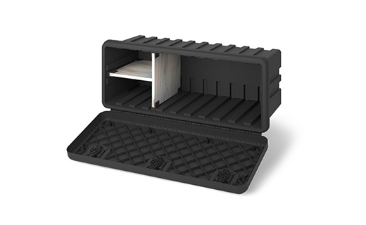 Set di due ripiani per la cassetta degli attrezzi DAKEN ARKA 81209, scomparto 430x380mm e 430x340mm