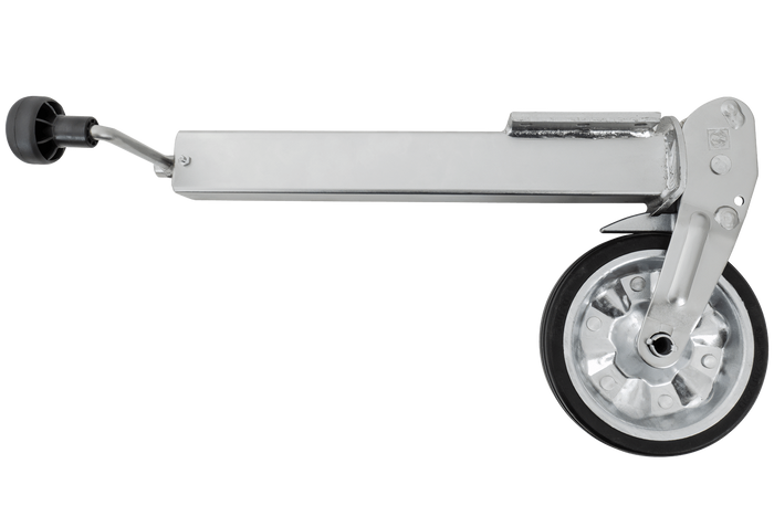 AL-KO 1863497 ruotino di appoggio automatico con maniglia 400kg 60mm 775-1010mm