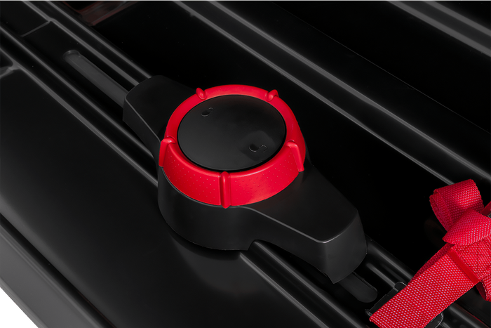 Box da tetto Atera Casar XL, nero metallizzato