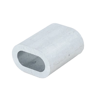 Connettore in alluminio per corde DROMET ZLA.8, manicotto per corde da 8 mm