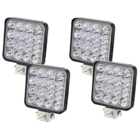 Set di quattro riflettori per lampade da lavoro a LED HERMON LLP16MINI 16xLED 2880lm