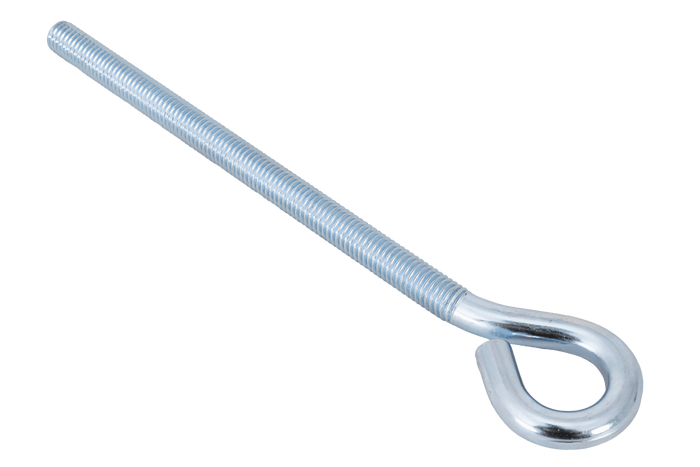 Gancio da cantiere DROMET HO M8x160 con estremità chiusa (a occhiello)