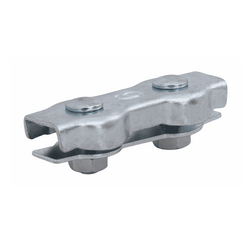 Morsetto a doppia sella DROMET ZLS.6 per corde da 6 mm