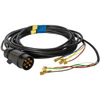 Cablaggio rimorchio per impianto elettrico MANTES 4m spina 7PIN connettori 6.3