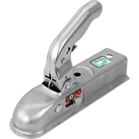 Gancio a sfera KNOTT K7.5-K per rimorchio da 750 kg con timone quadrato da 50 mm