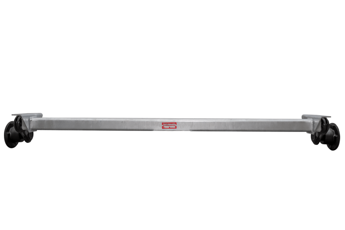 Assale KNOTT VG7-L non frenato per rimorchio 750kg 1400mm 1700mm 4x100