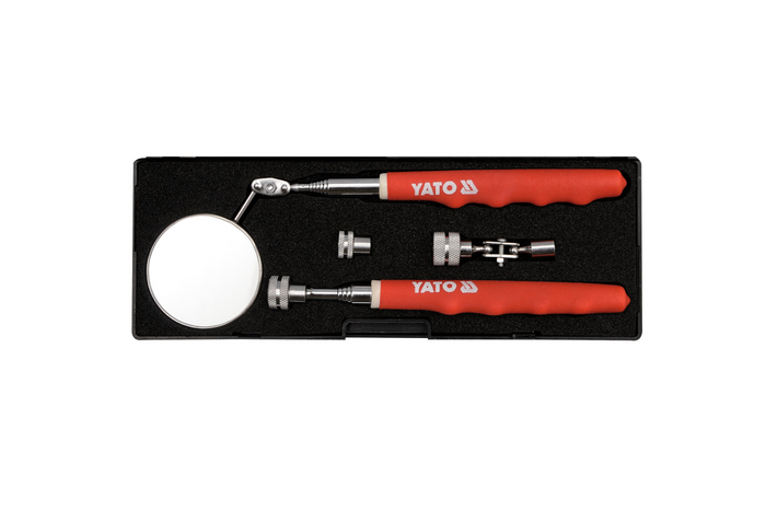 Kit di ispezione YATO YT-0662, specchietto, pinza, 3 punte sostituibili