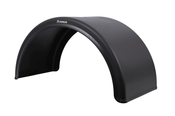 Parafango doppio per rimorchio 15-17,5" DOMAR DK1515 passaruota 860/410mm