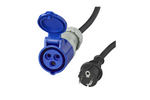 Adattatore con spina Schuko e presa CEE 16A 230V ProPlus 373526 cavo 40cm
