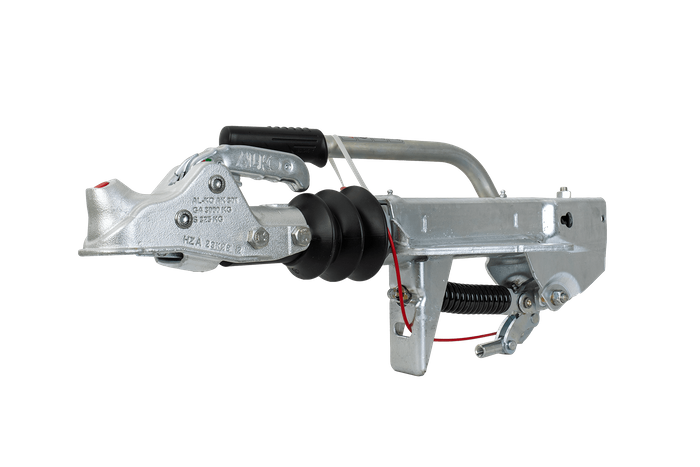Dispositivo di inerzia AL-KO 251G con gancio AK301 per rimorchio da 3.000 kg con timone a V