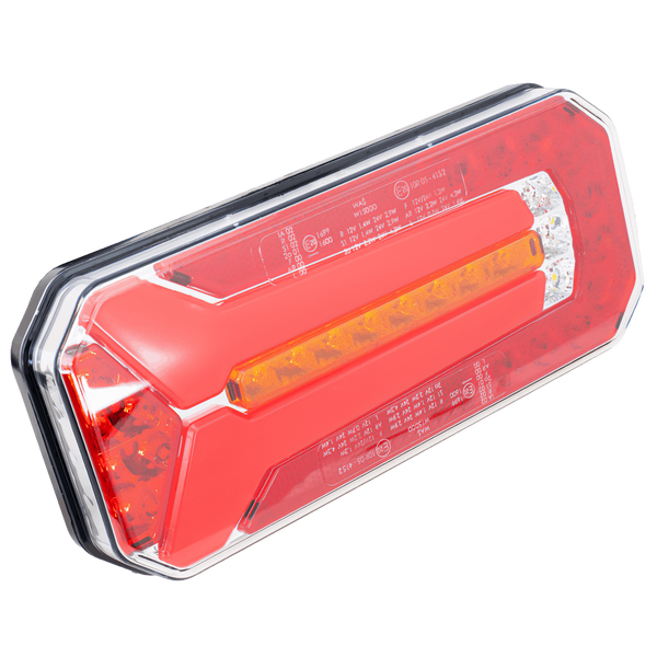 WAŚ W150DD Fanale posteriore a LED 6 funzioni universale 