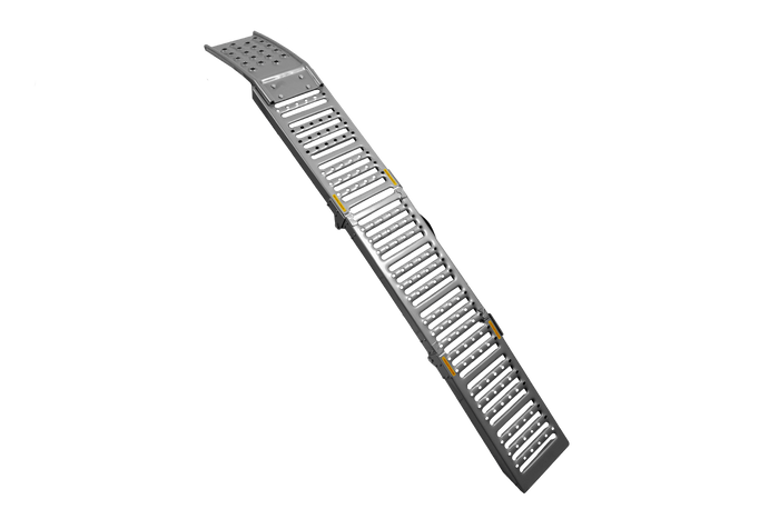 UNITRAILER ALR005 rampa pieghevole in acciaio per rimorchio, 200 cm, 250 kg