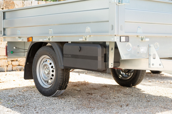 DAKEN 82210 BLACKIT LITE cassetta degli attrezzi 550x255x310mm 24l