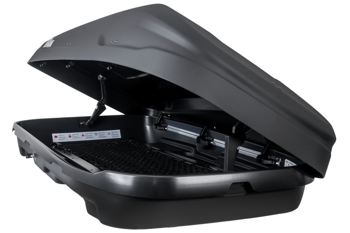 Box da tetto Inter Pack Monsun S, nero opaco