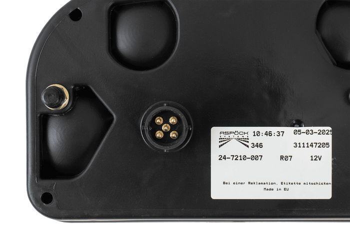 ASPÖCK Fanale posteriore Multipoint II, 6 funzioni, destro