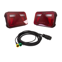 Luci posteriori a LED ASPÖCK MULTILED IV + cablaggio ASPÖCK da 4,5 m a 7 pin