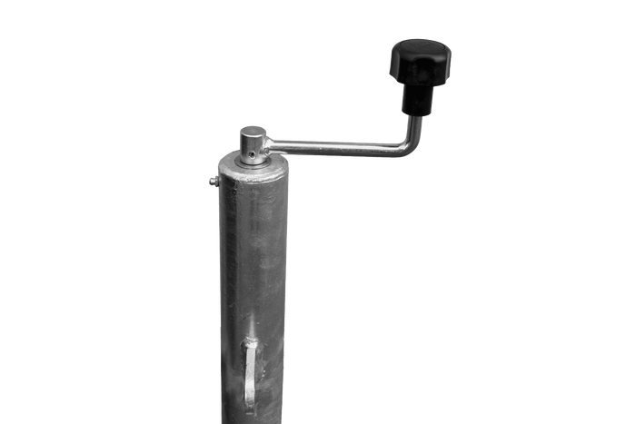 Ruota di supporto automatica UNITRAILER con maniglia 500 kg 60 mm 660-904 mm