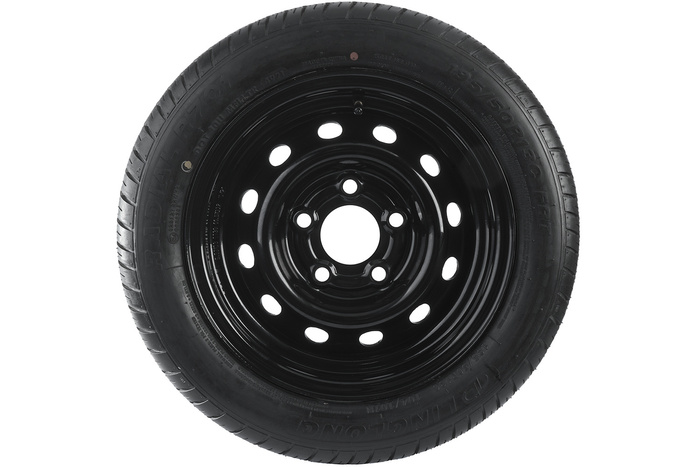 Ruota rinforzata per rimorchio LINGLONG TIRE 195/50 R13C 104/101N UNITRAILER RIM nero 5.5Jx13" 5x112 ET:30