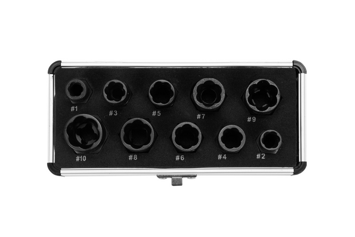 Estrattori per viti YATO YT-06031 9-19mm 10 pezzi.