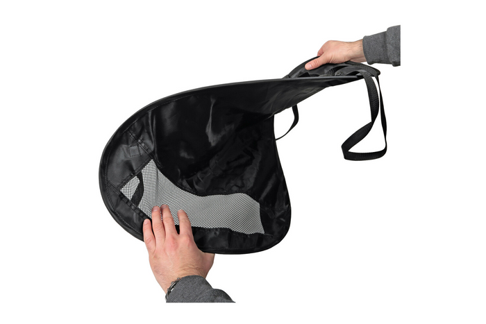 Barriera divisoria per cani LAMP PET-4 fissata ai sedili anteriori 50x66cm