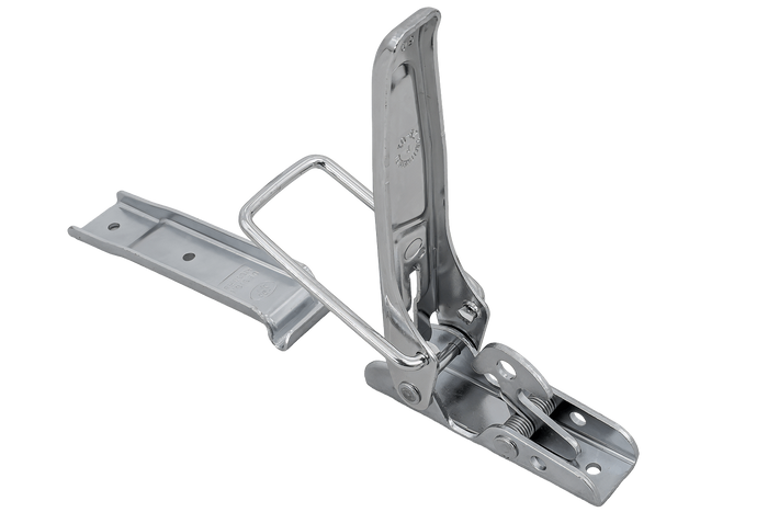 Gancio laterale con elemento di fissaggio STEELPRESS ZB-01+Z-02 per la chiusura completa del lato del rimorchio