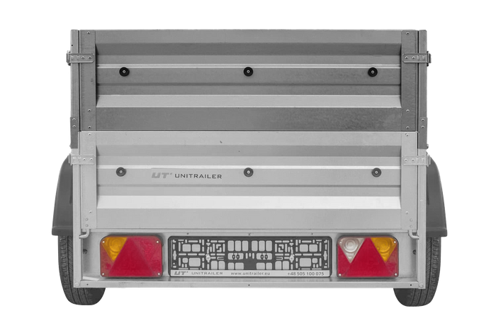 Kit di sovrasponde in acciaio per rimorchi Garden Trailer 200 kipp new