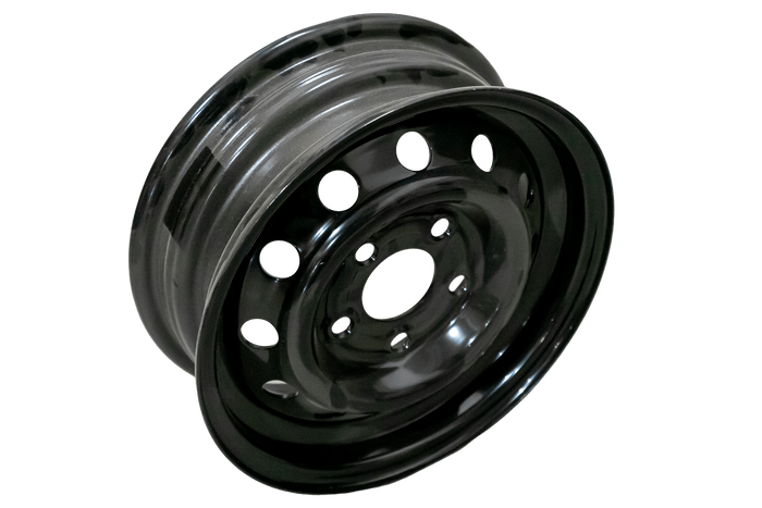 OUTLET Cerchio in acciaio per rimorchio UNITRAILER nero 4.5Jx13"H2 5x112 ET:30