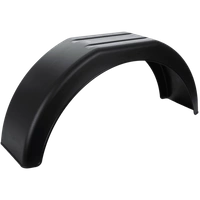 Parafango rimorchio 13-14" DOMAR D20122 passaruota piatto 770/200mm
