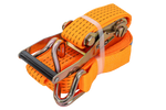 Cinghia di trasporto UNITRAILER arancione da 8 m/50 mm/5 t con tenditore