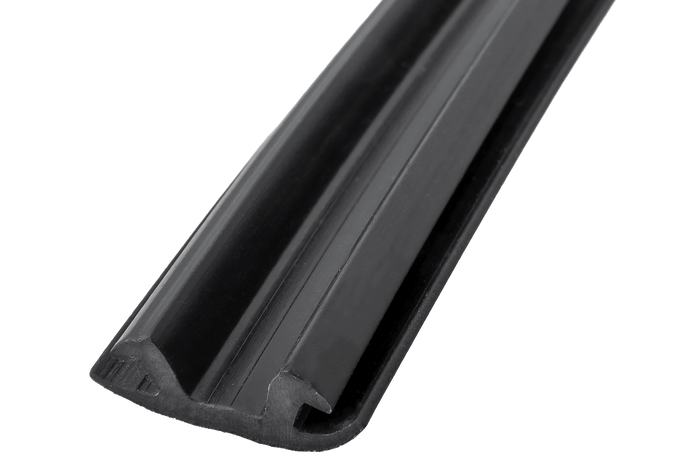 Copertura/guarnizione in gomma (inferiore) per trave in alluminio - G3 CL 127 cm