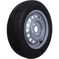 OUTLET Ruota rimorchio PNEUMATICO KENDA 155/70 R13 74N CERCHIO STARCO 4Jx13"H2 4x100 ET:30