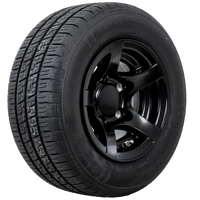 Ruota rinforzata per rimorchio KENDA PNEUMATICI 195/55 R10C 98/96N CERCHIO ALLUMINIO STARCO nero 6Jx10"H2 5x112 ET:-4