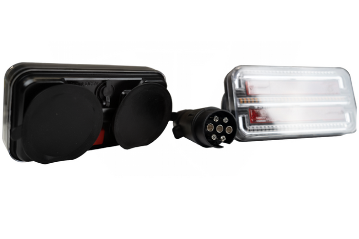 TT Technology TT.12028B-DI Luci posteriori a LED 3 funzioni sinistra+destra, wireless, magnetiche