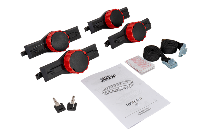 Box da tetto Inter Pack Monsun M antracite opaco