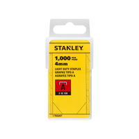 Punti metallici STANLEY tipo A 3/53/530 4 mm 1000 pezzi