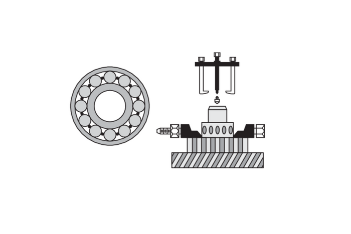 Set di estrattori e separatori YATO YT-06412, 14 pezzi