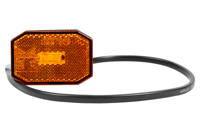 ASPÖCK FLEXIPOINT Lampada di segnalazione a LED universale arancione