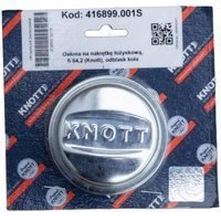 Tappo di copertura del cuscinetto del mozzo KNOTT da 64,2 mm per rimorchio