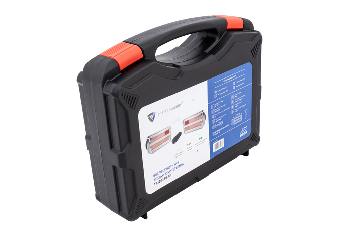 TT Technology TT.12028B-DI Luci posteriori a LED 3 funzioni sinistra+destra, wireless, magnetiche