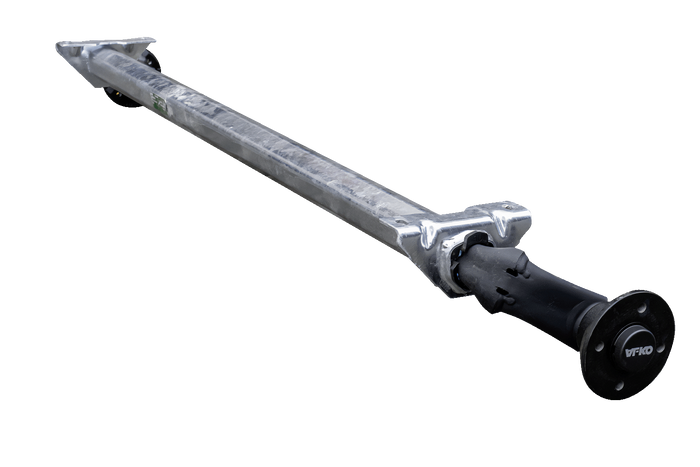 Assale AL-KO OPTIMA non frenato per rimorchio 750kg 1260mm 1660mm 4x100