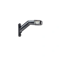 Faro di posizione destro a LED ASPÖCK SUPERPOINT IV su braccio in gomma